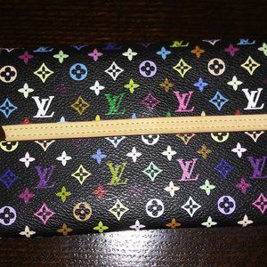 Multi color wallet authentic lv